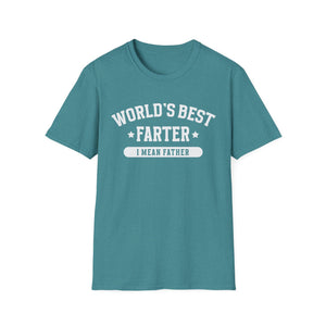 Funny 'World's Best Farter — I Mean Father' T-Shirt