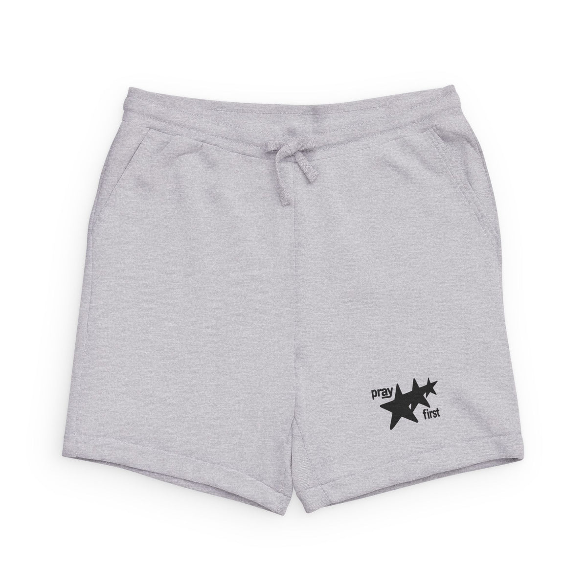 Star Graphic Sweatshorts — 'Pretty First' Lounge Shorts