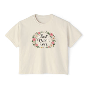 Best Mom Ever Floral Tee