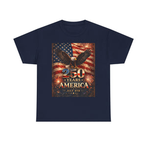 4th of July Eagle T-Shirt – "250 Years America" Patriotic Tee