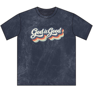 God Is Good Vintage Crewneck Tee