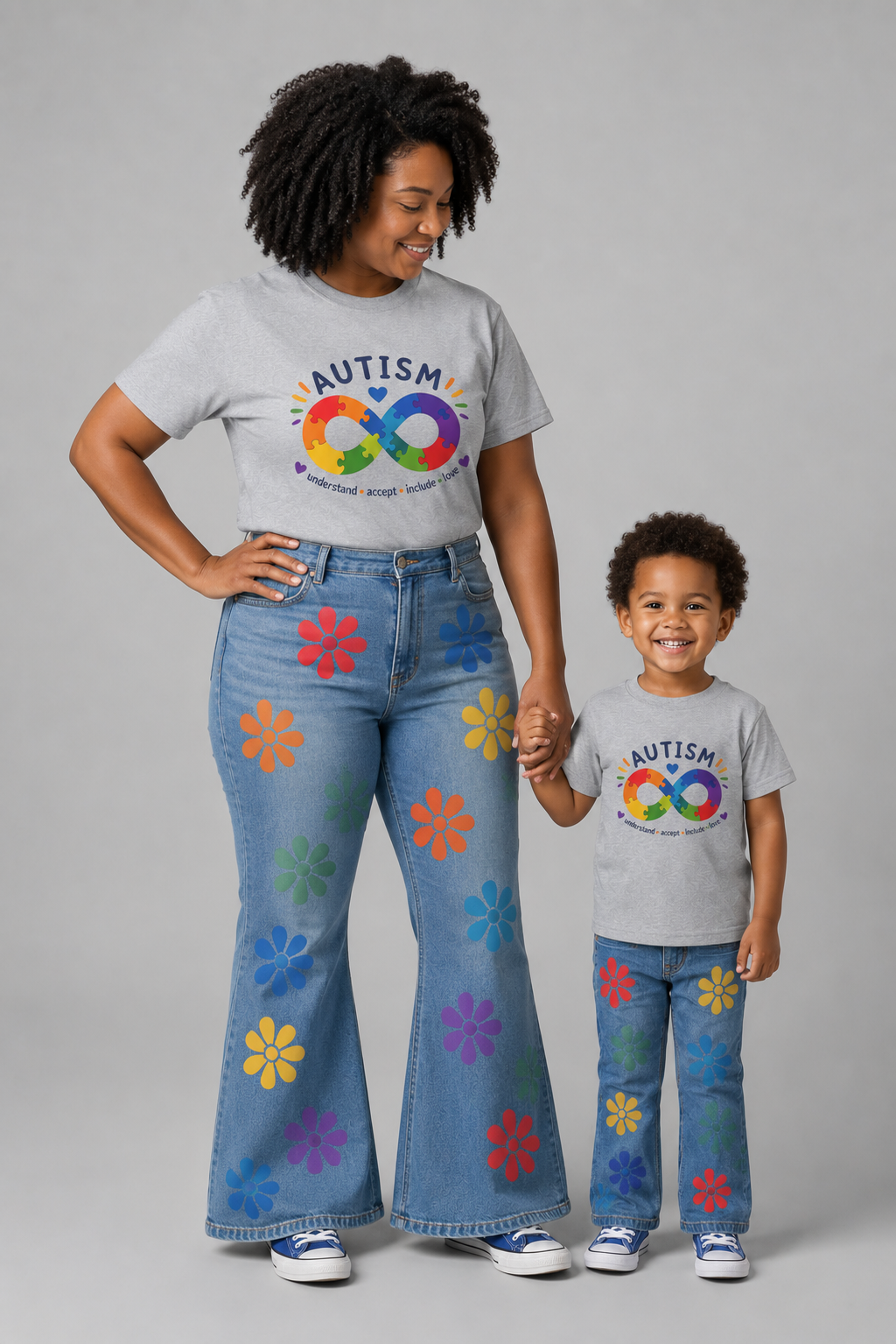 Autism Pride Infinity Puzzle T-Shirt — Understand • Accept • Include • Love