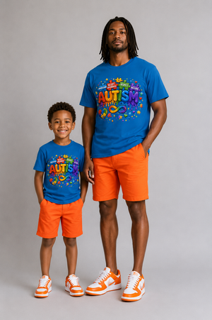 Autism Awareness Rainbow Tee — Acceptance Respect Celebrate T-Shirt