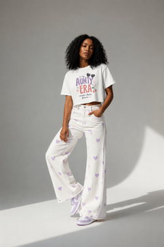Aunty Era Crop Tee – "In My Aunty Era" Cute Aunt Life Graphic Shirt
