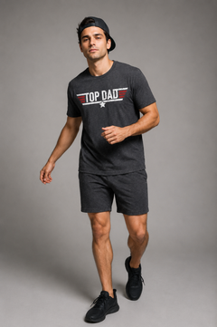 Top Dad Tee — Vintage Military Pilot-Inspired Father's Day T-Shirt