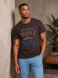 Papa T-Shirt - “My Favorite People Call Me Papa” Father’s Day Gift
