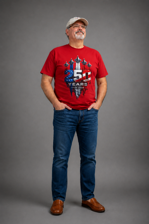 250 Years American Flag Anniversary T-Shirt