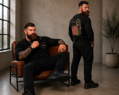 1776 “We the People” Flag Long Sleeve Tee