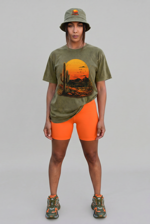 Vintage Desert Sunset Crewneck Tee
