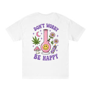 Don't Worry Be Happy Tee — Happy Bong Graphic T-Shirt