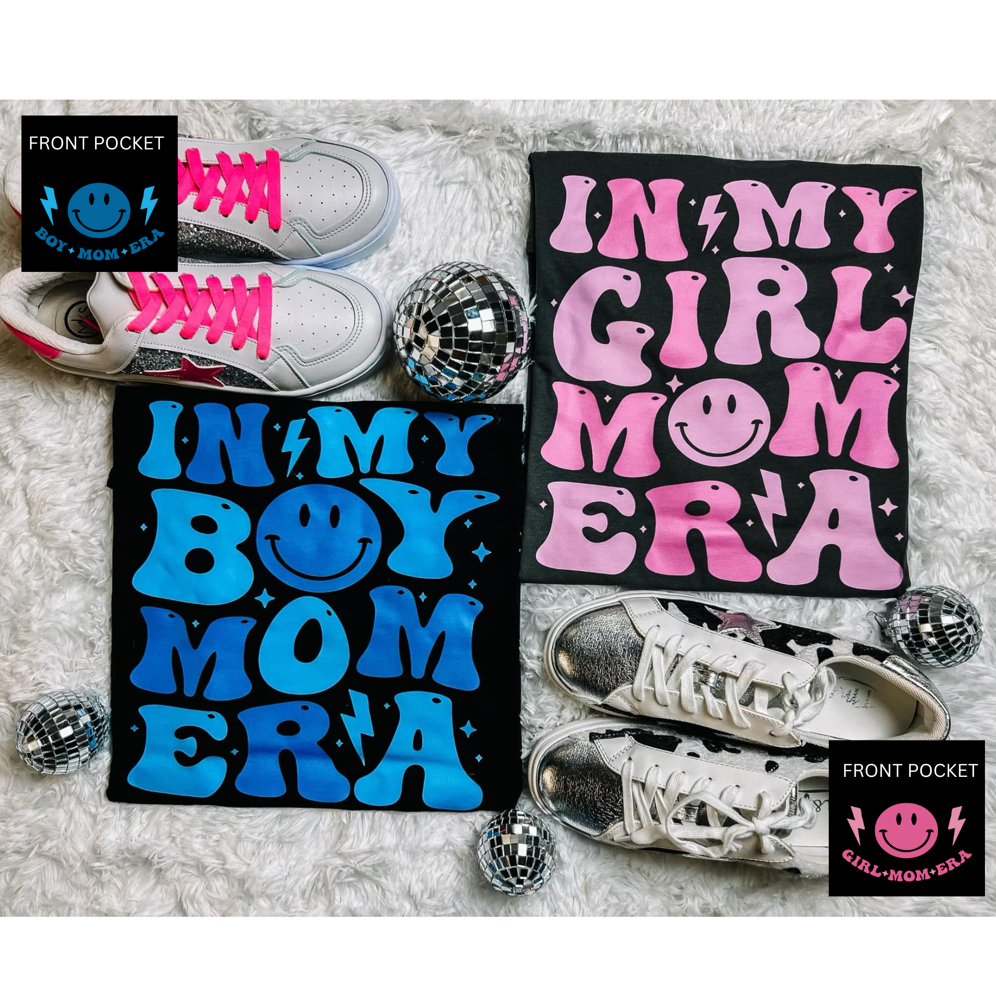 In My Boy/Girl Mom Era Bella Canvas Graphic Tee