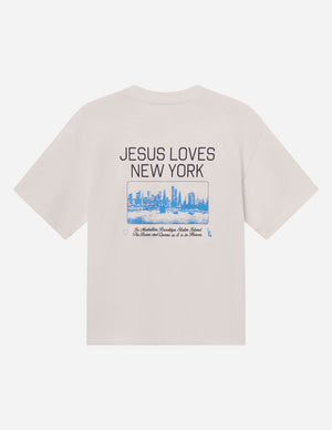 Jesus Loves New York Heavyweight Tee
