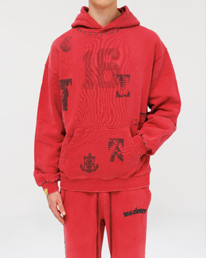 History Studded Hoodie