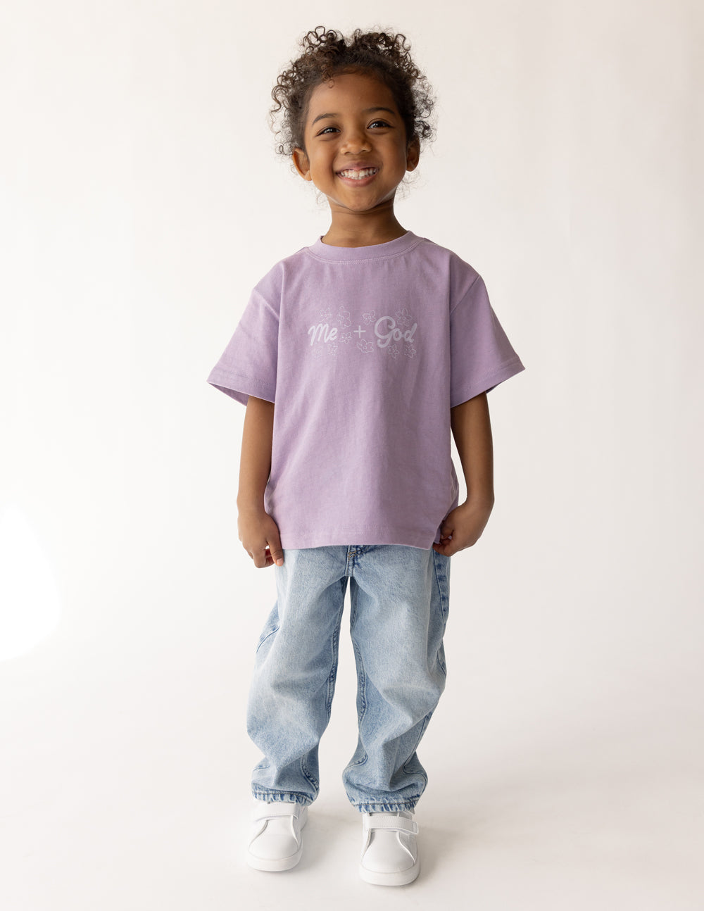 Me Plus God Kids Tee