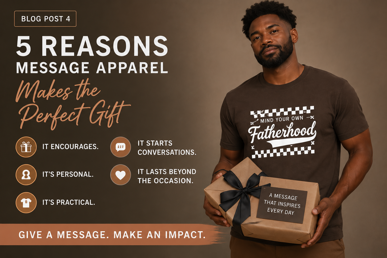 5 Reasons Message Apparel Makes the Perfect Gift
