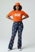 Faith T-Shirt — "Trusting God, Doing My Best" Christian Graphic Tee