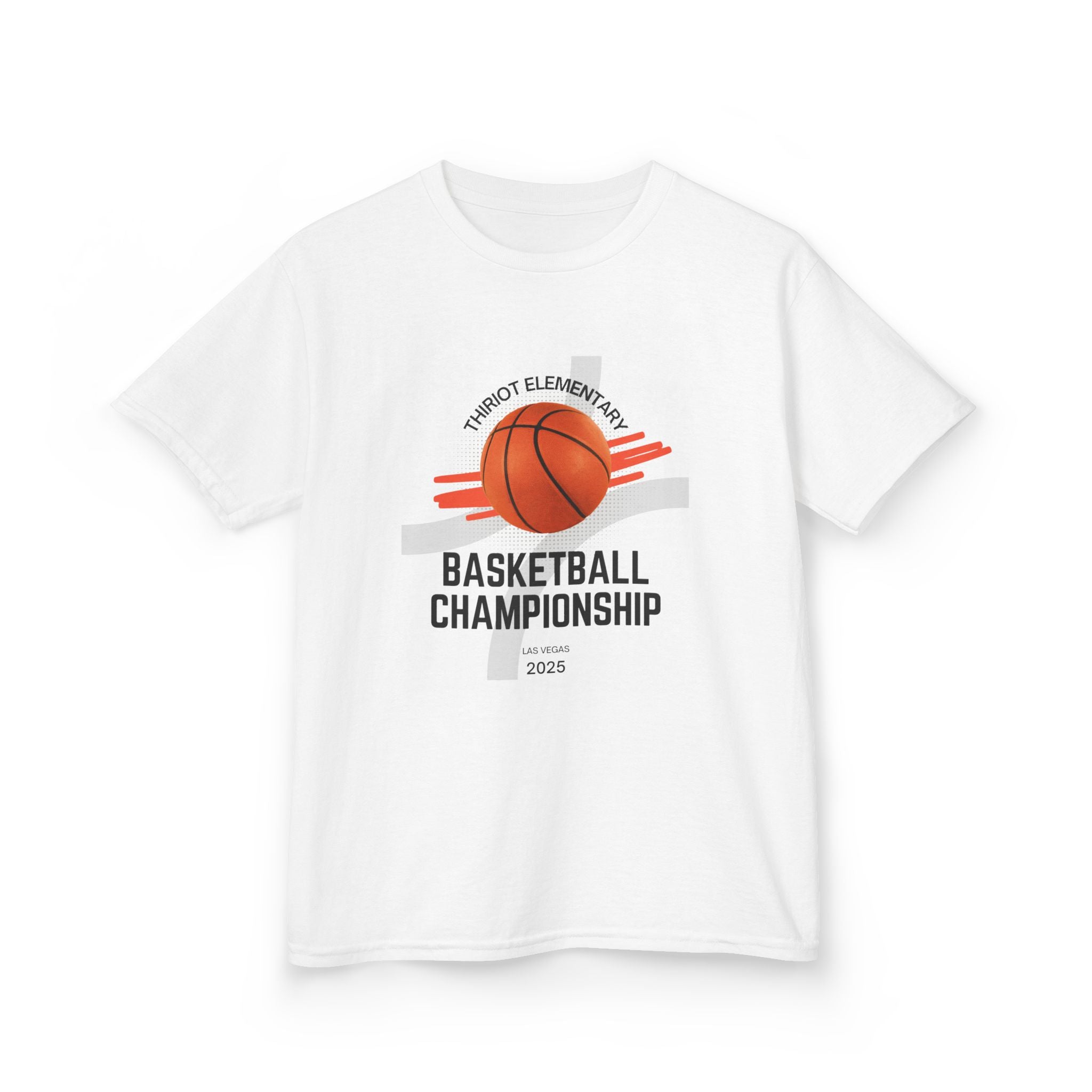 Kids Basketball Championship Tee - Youth Team Jersey