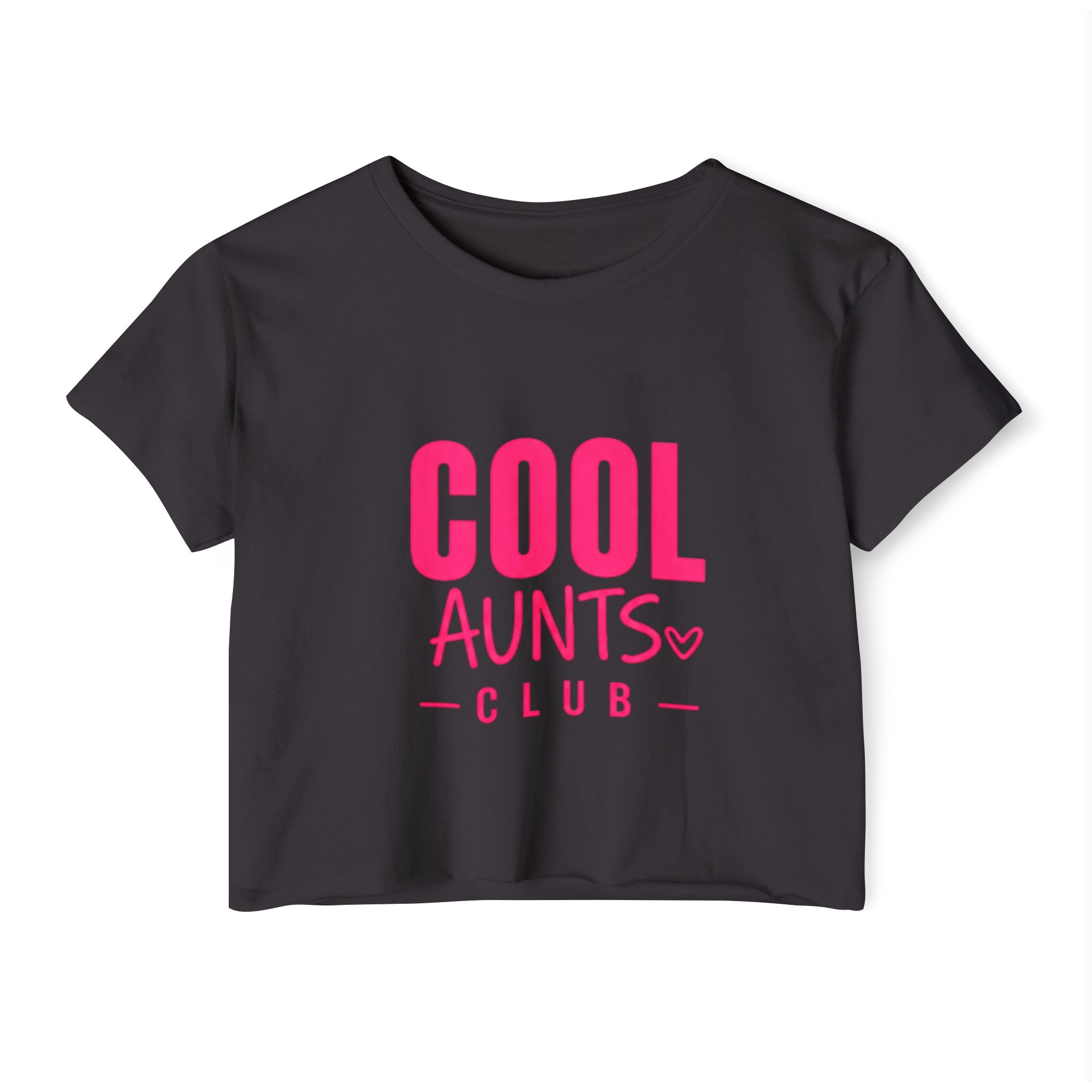 Cool Aunts Club Crop Top — Women's Festival Graphic Tee