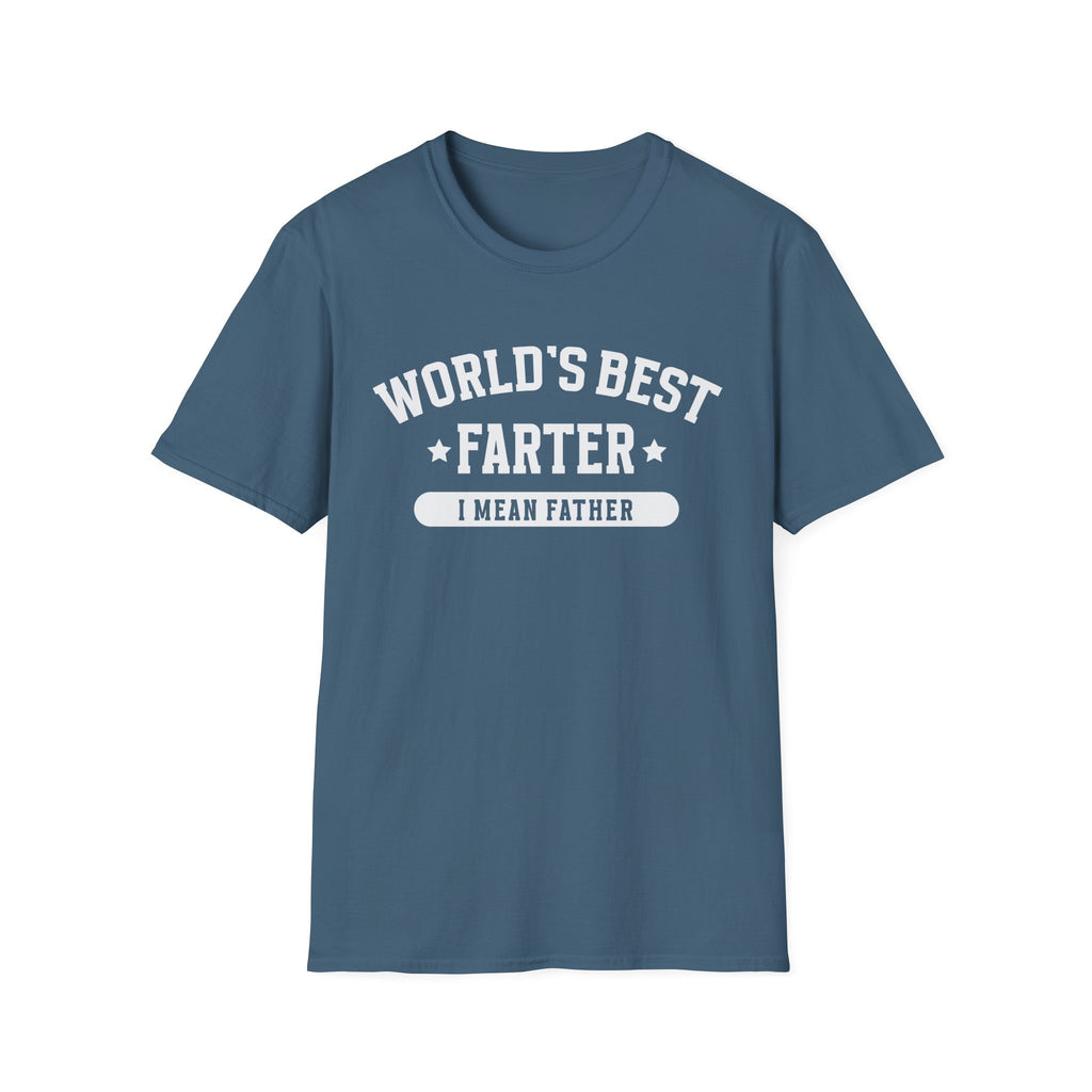 Funny 'World's Best Farter — I Mean Father' T-Shirt