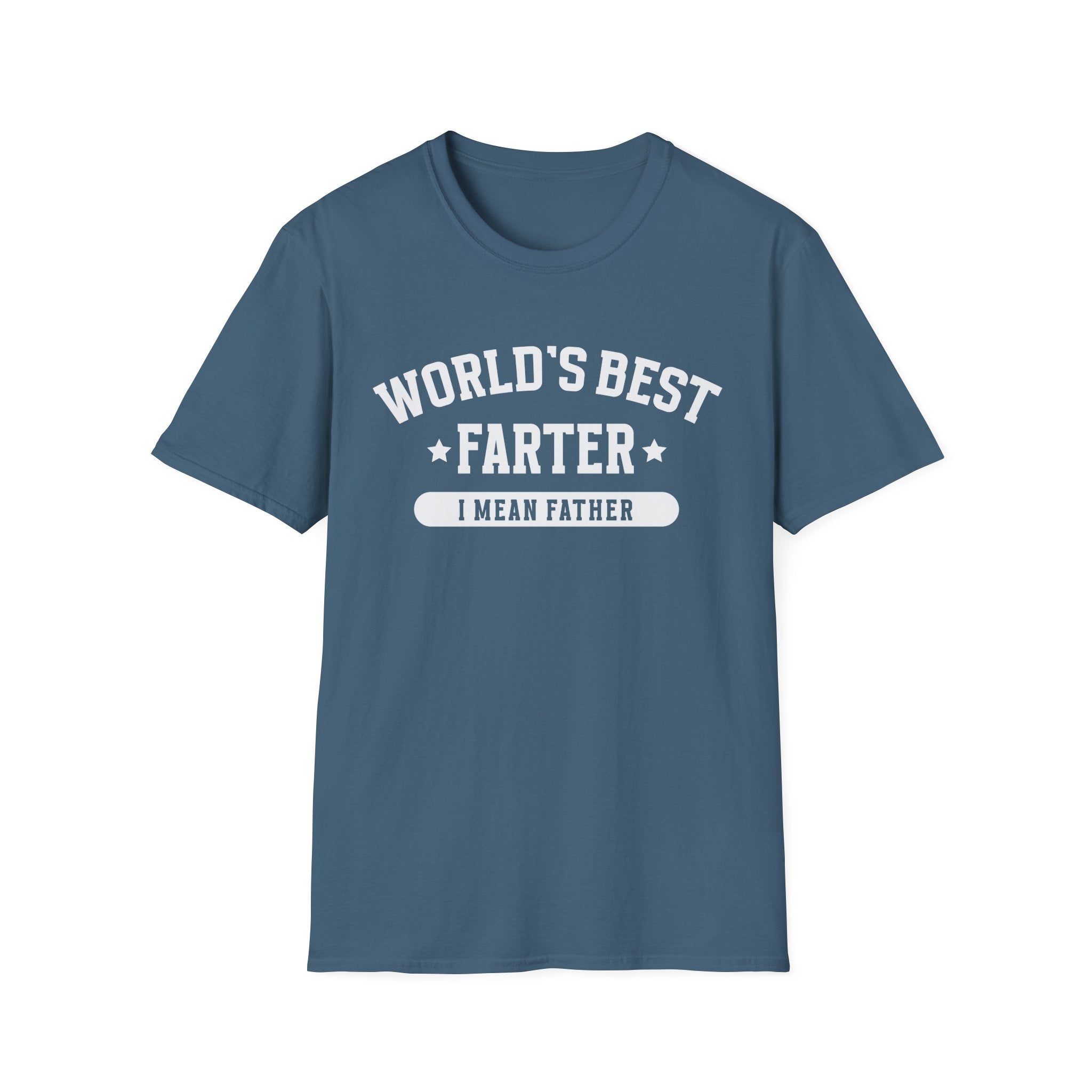Funny 'World's Best Farter — I Mean Father' T-Shirt