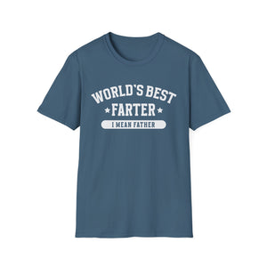 Funny 'World's Best Farter — I Mean Father' T-Shirt