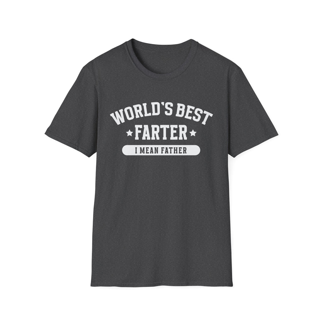 Funny 'World's Best Farter — I Mean Father' T-Shirt