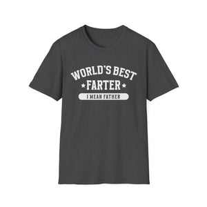 Funny 'World's Best Farter — I Mean Father' T-Shirt
