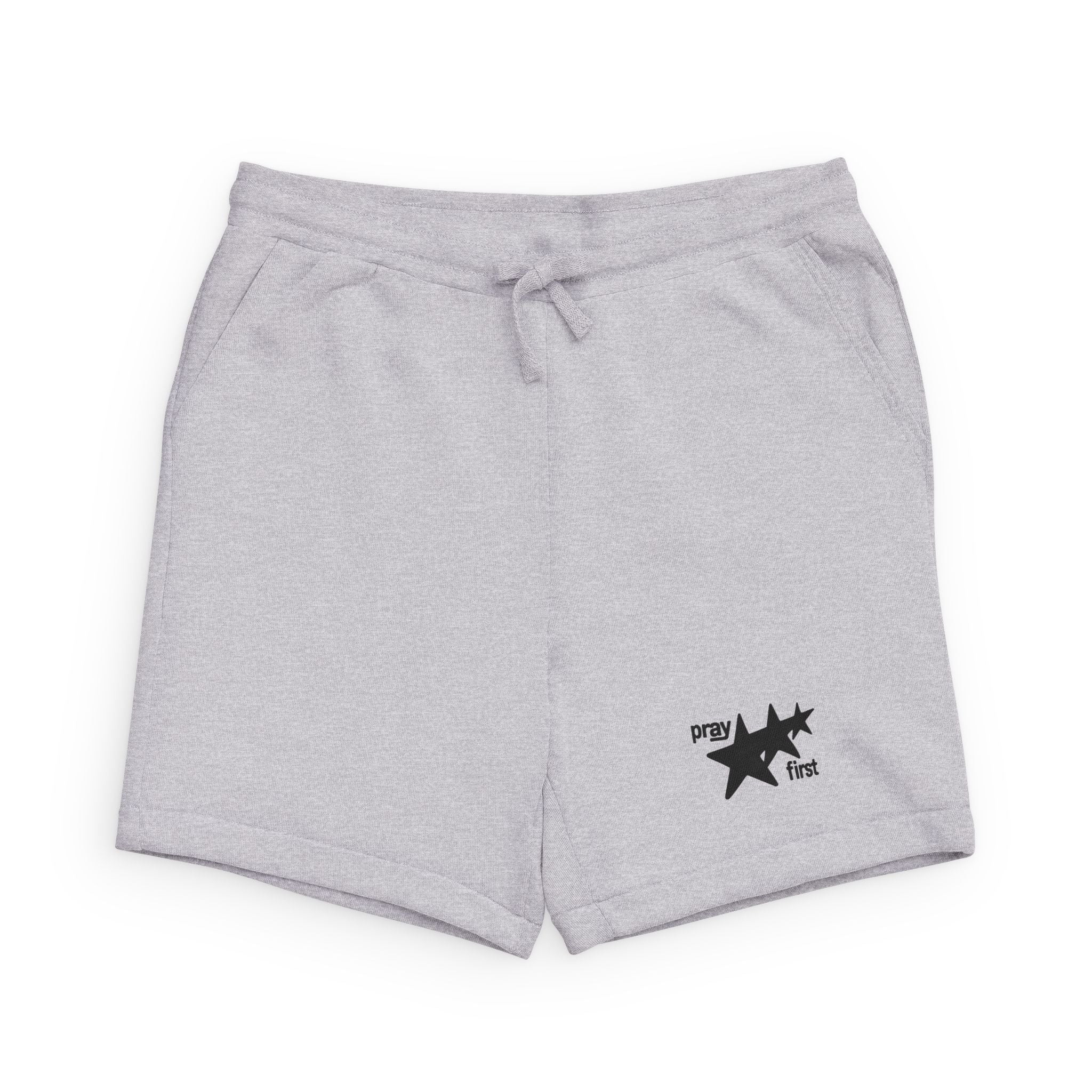 Star Graphic Sweatshorts — 'Pretty First' Lounge Shorts