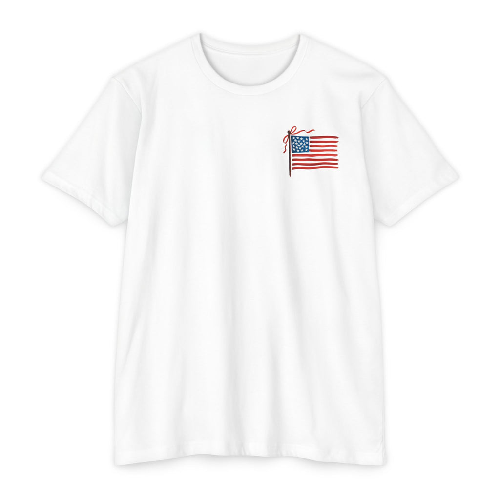 God Bless the USA T-Shirt — Patriotic American Flag Tee