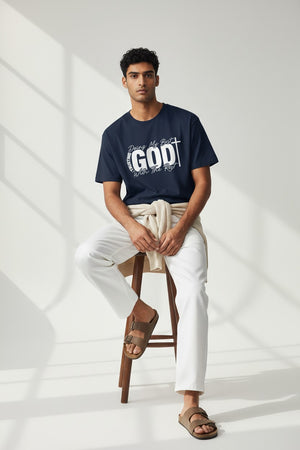 Faith T-Shirt — "Trusting God, Doing My Best" Christian Graphic Tee