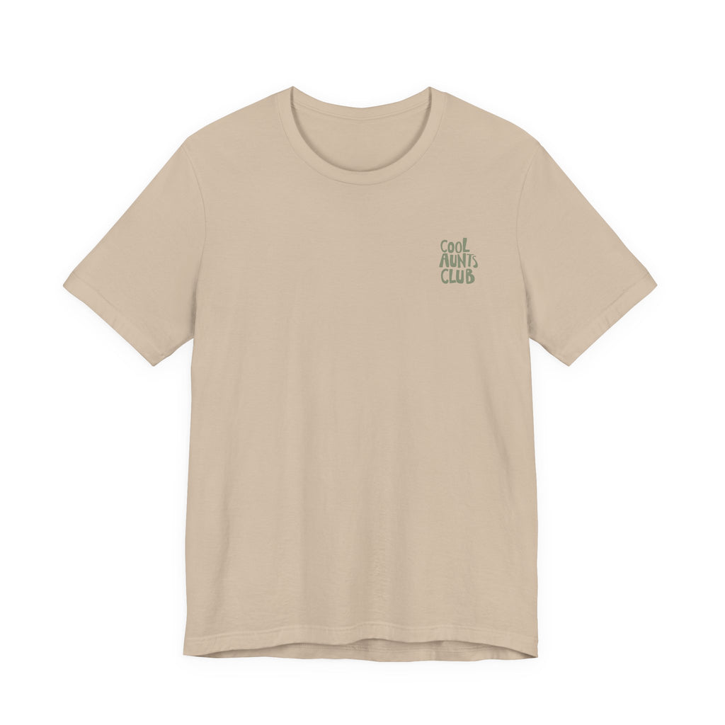 Cool Aunts Club Tee - 'Like a Mom, But Cooler' Short Sleeve T-Shirt