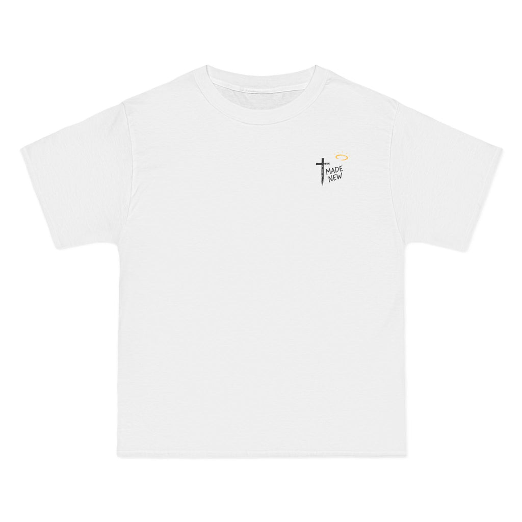 Made New Heart T-Shirt — Christian Faith Cross Tee
