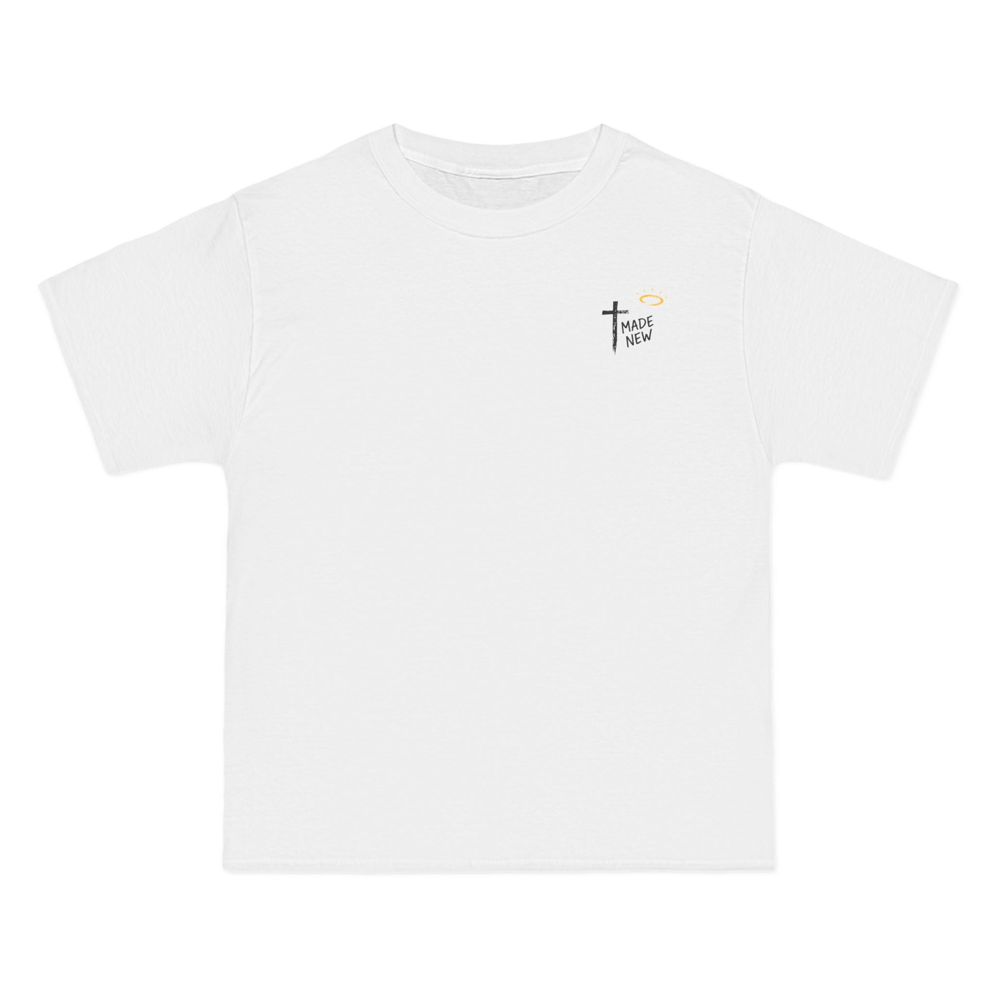 Made New Heart T-Shirt — Christian Faith Cross Tee