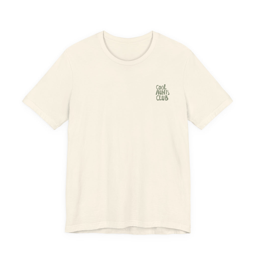 Cool Aunts Club Tee - 'Like a Mom, But Cooler' Short Sleeve T-Shirt