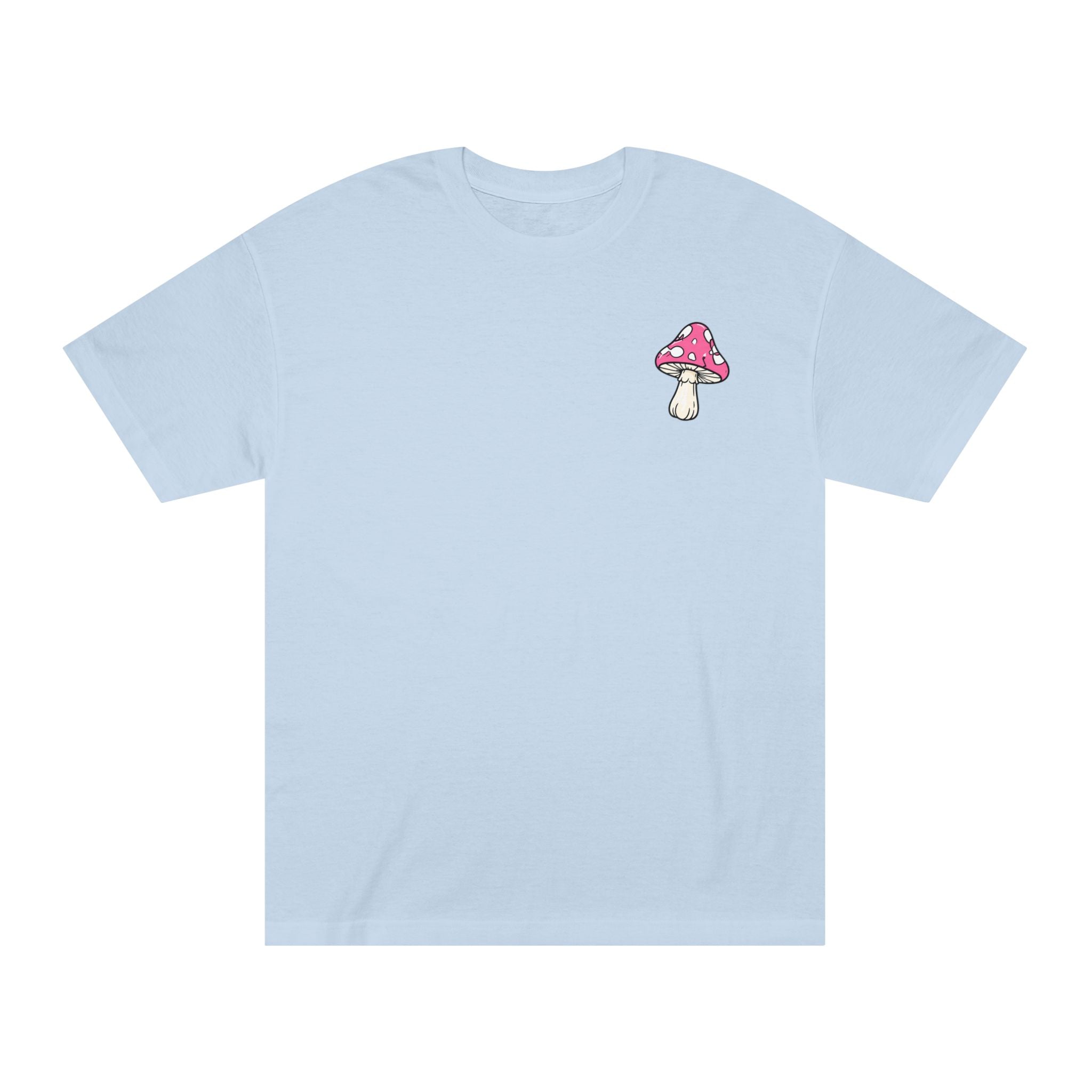 Higher Thoughts T-Shirt — Retro Daisy, Mushroom & Smiley Graphic Tee