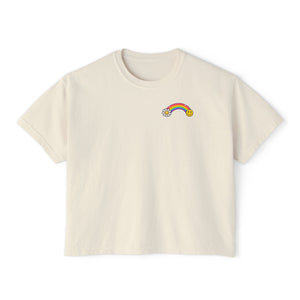 Graphic Tee — "I Don't Have the Energy to Pretend I Like You Today" Women's Boxy Shirt