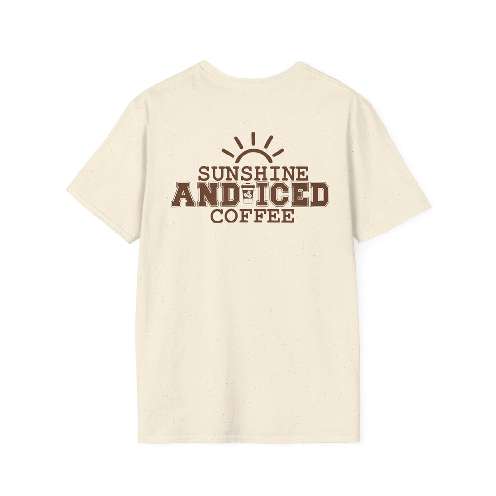 T-Shirt — Sunshine and Iced Coffee Graphic Tee
