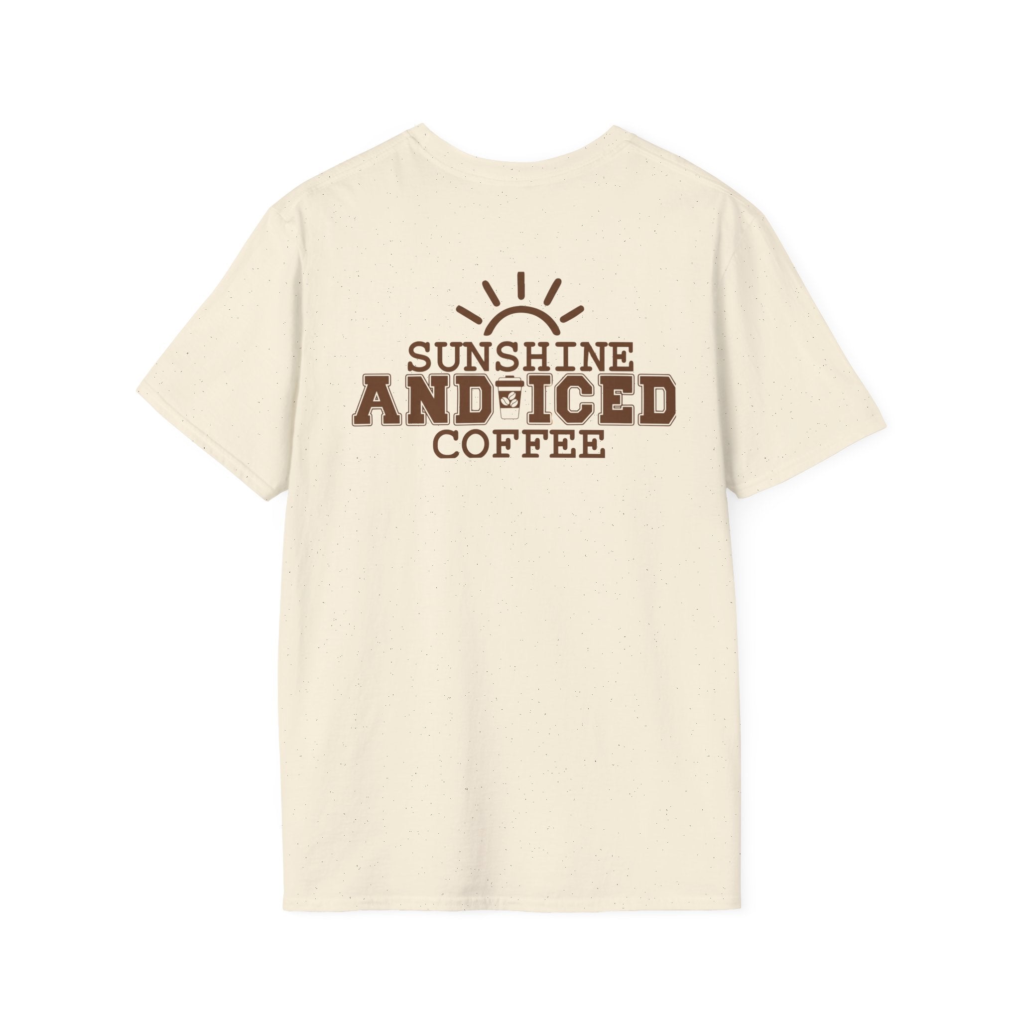 T-Shirt — Sunshine and Iced Coffee Graphic Tee