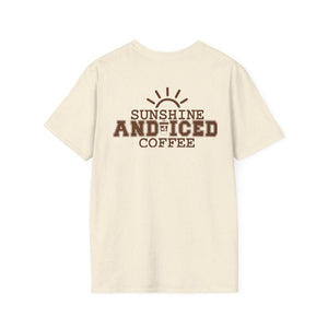 T-Shirt — Sunshine and Iced Coffee Graphic Tee
