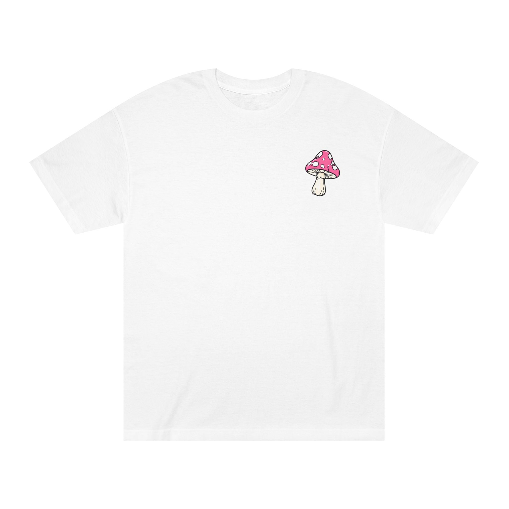 Higher Thoughts T-Shirt — Retro Daisy, Mushroom & Smiley Graphic Tee