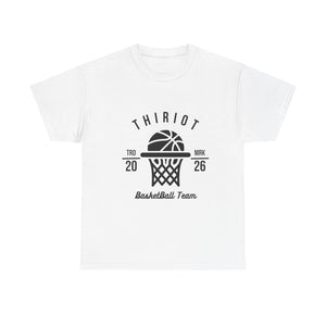 Basketball Team T-Shirt — Thiriot 2026 Hoop Logo