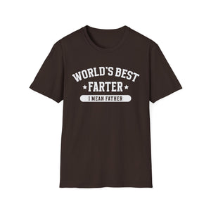 Funny 'World's Best Farter — I Mean Father' T-Shirt