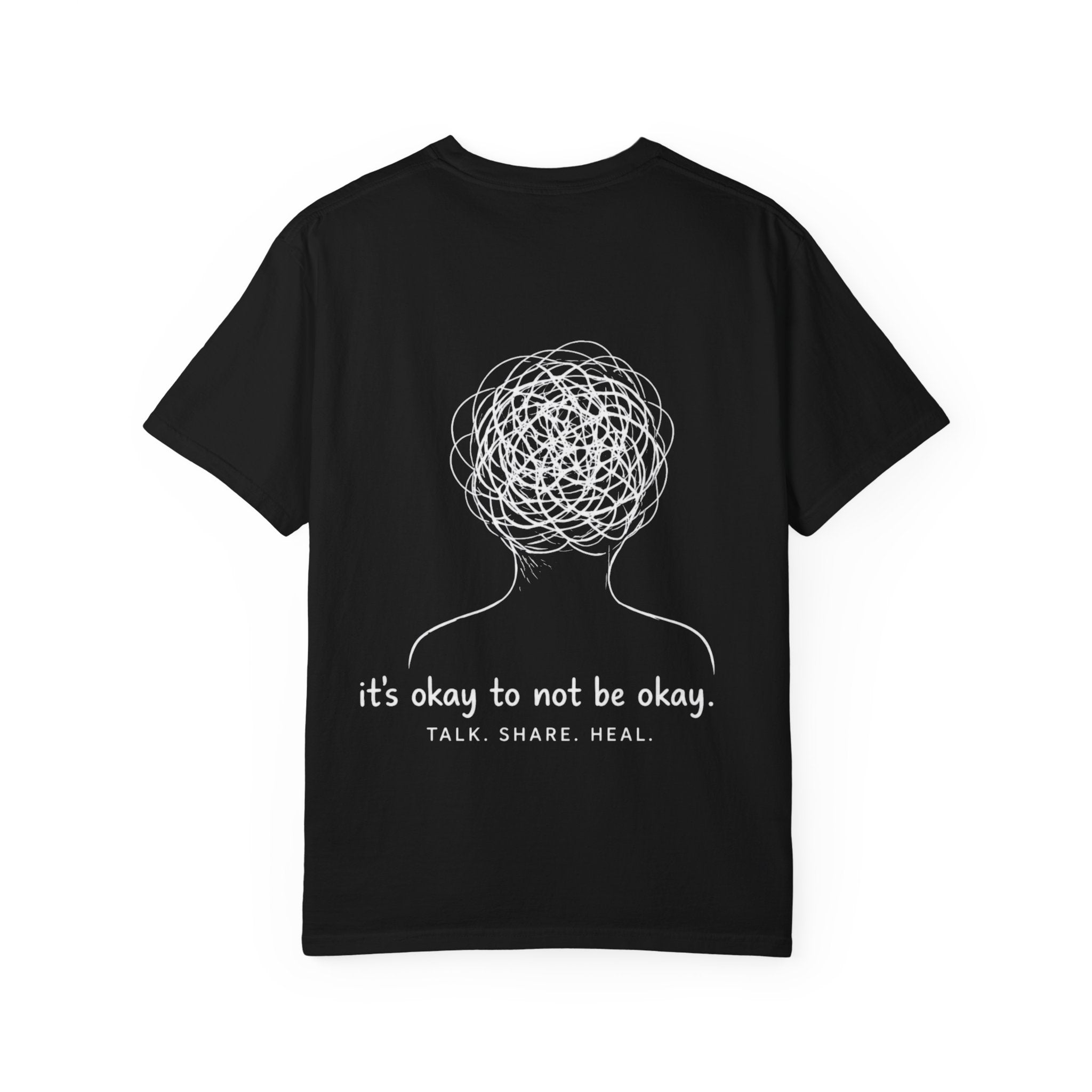 Mental Health T-Shirt — "It's Okay to Not Be Okay" Support Tee