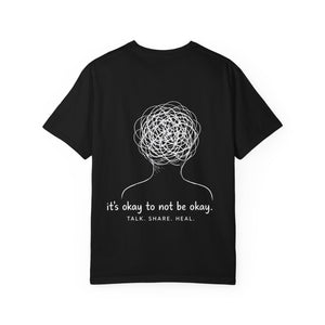 Mental Health T-Shirt — "It's Okay to Not Be Okay" Support Tee