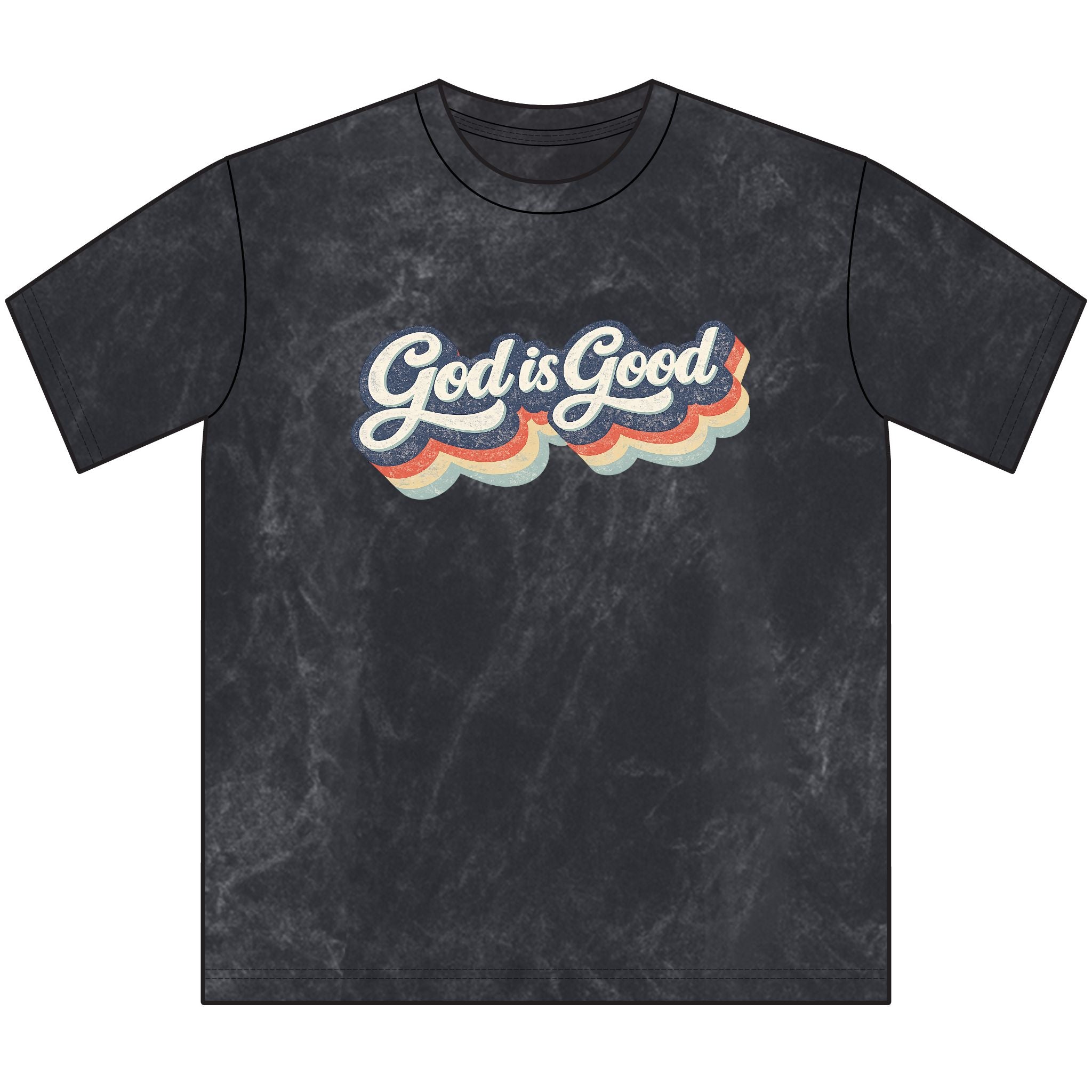 God Is Good Vintage Crewneck Tee