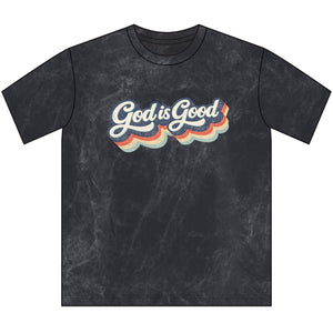 God Is Good Vintage Crewneck Tee