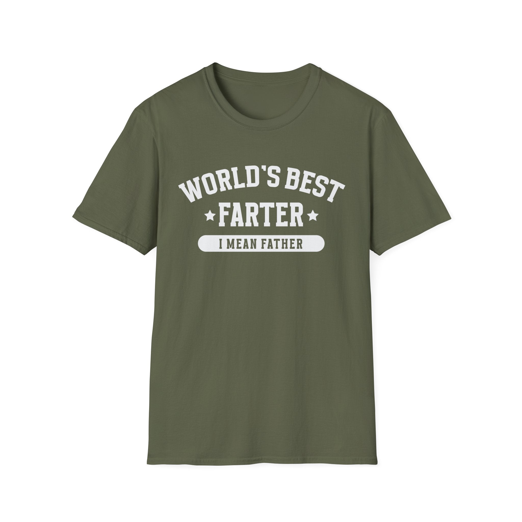 Funny 'World's Best Farter — I Mean Father' T-Shirt