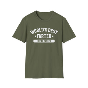Funny 'World's Best Farter — I Mean Father' T-Shirt