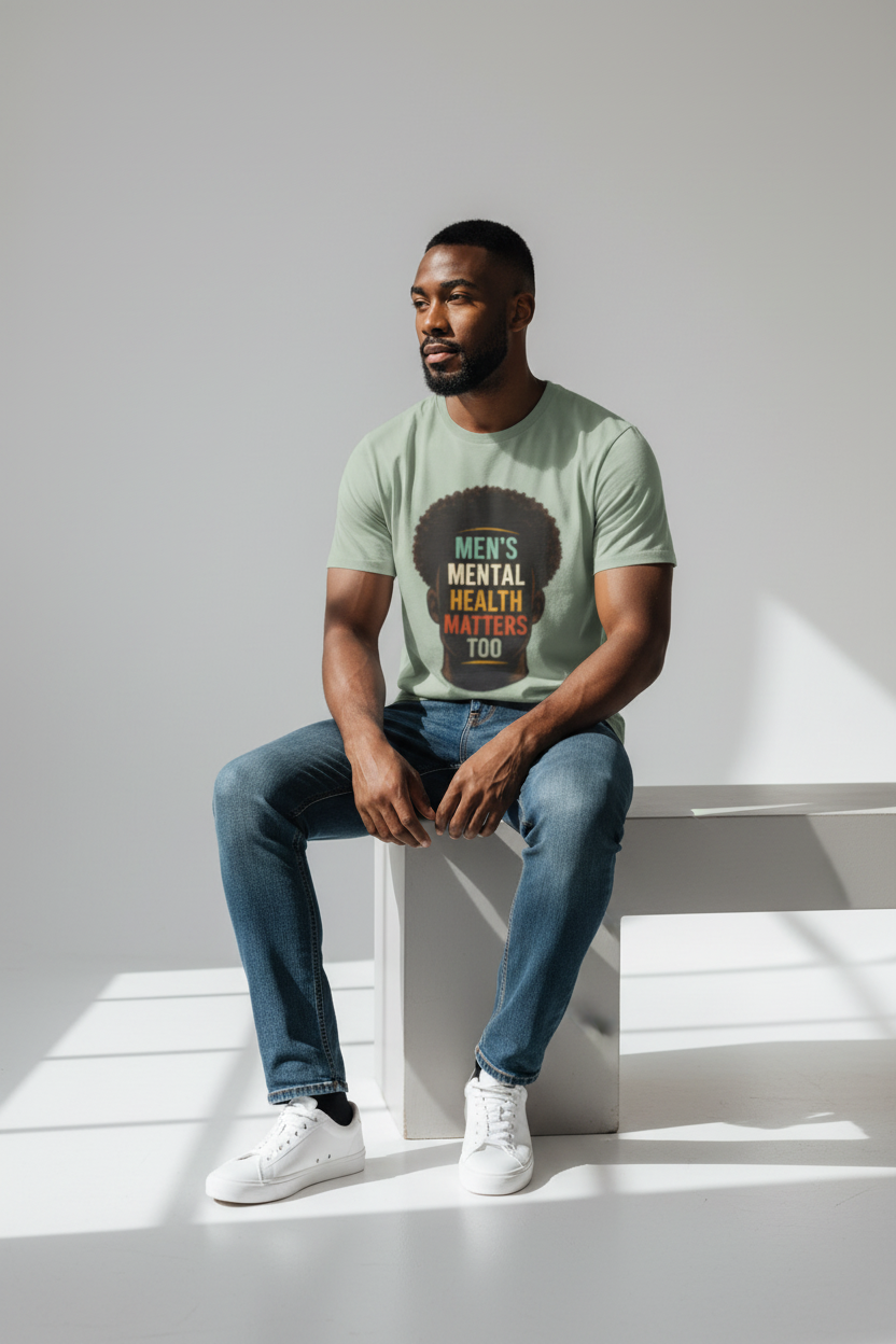 Men's Mental Health Matters Too T-Shirt