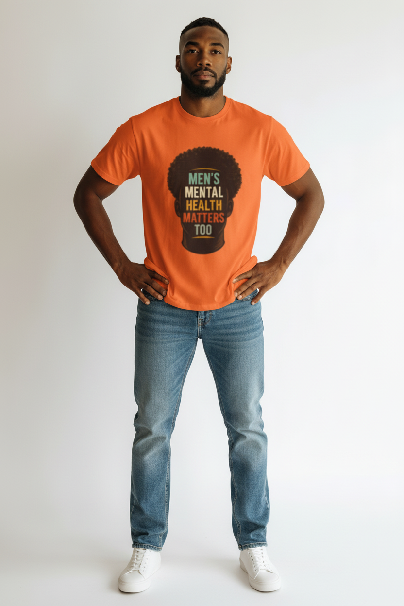Men's Mental Health Matters Too T-Shirt